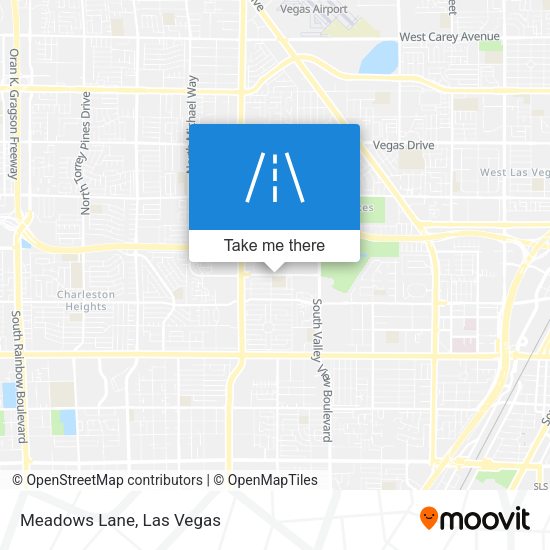 Mapa de Meadows Lane