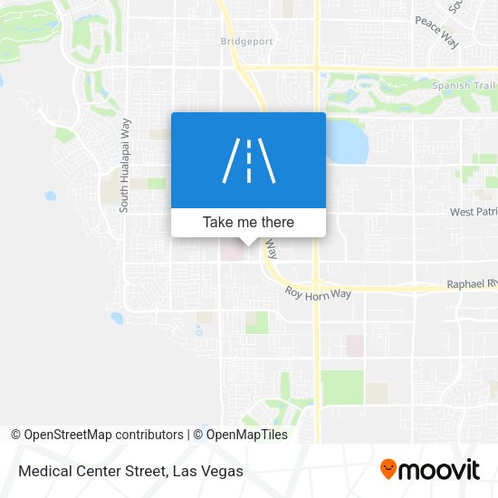 Mapa de Medical Center Street