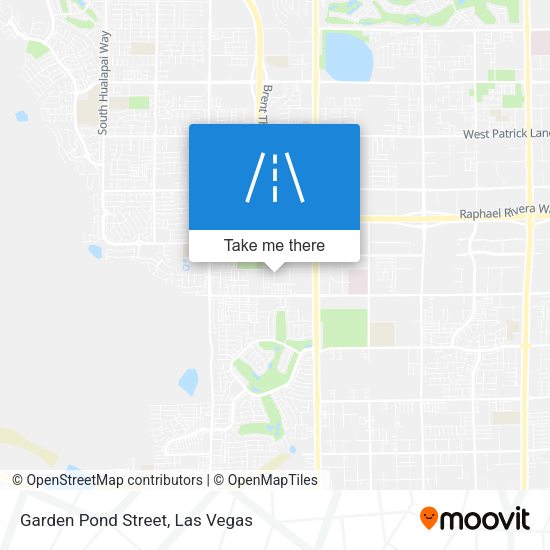 Garden Pond Street map