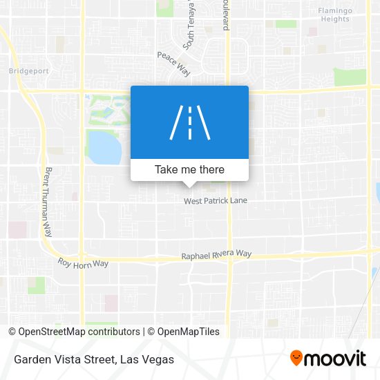 Mapa de Garden Vista Street
