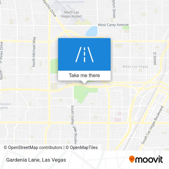 Mapa de Gardenia Lane
