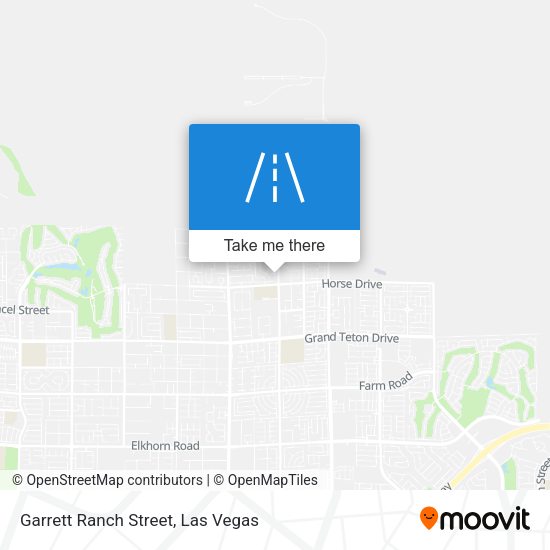 Mapa de Garrett Ranch Street
