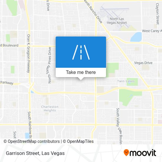 Mapa de Garrison Street