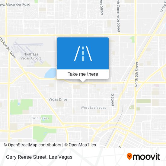 Gary Reese Street map