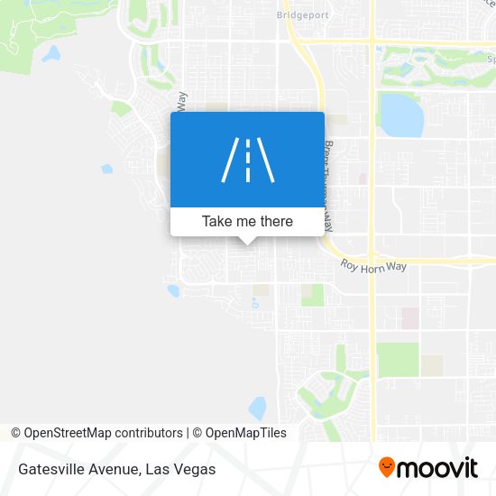 Mapa de Gatesville Avenue