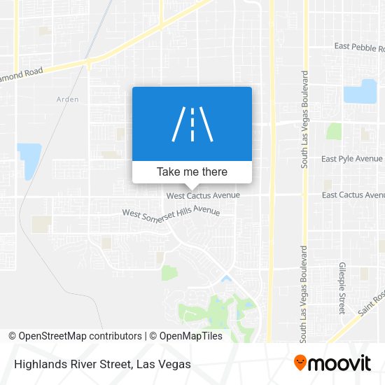 Highlands River Street map