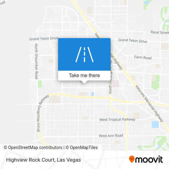 Highview Rock Court map