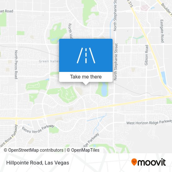 Mapa de Hillpointe Road