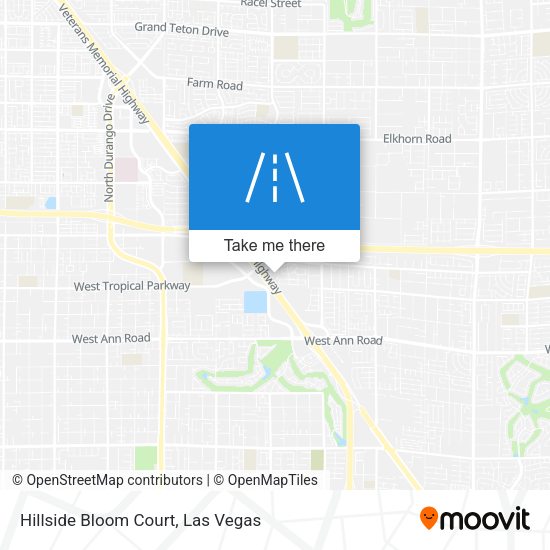 Hillside Bloom Court map
