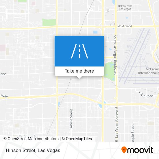 Mapa de Hinson Street