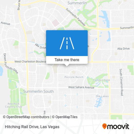 Mapa de Hitching Rail Drive