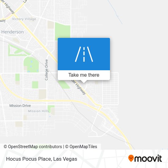 Hocus Pocus Place map