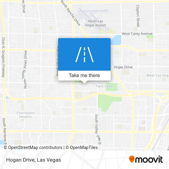 Hogan Drive map