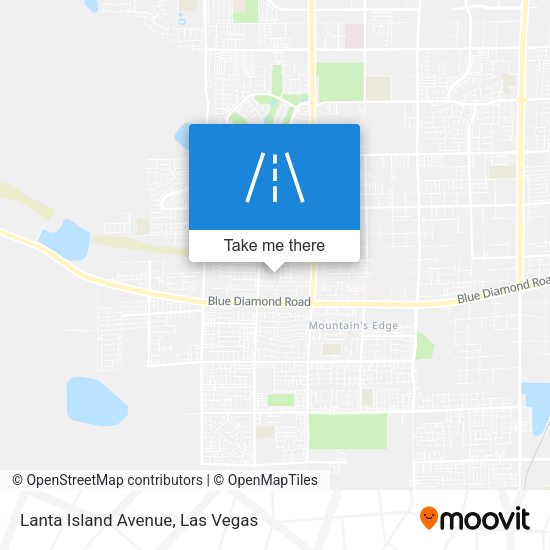 Lanta Island Avenue map
