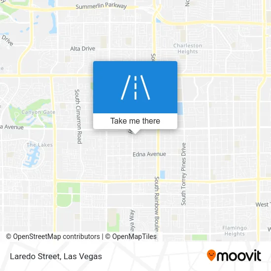 Laredo Street map