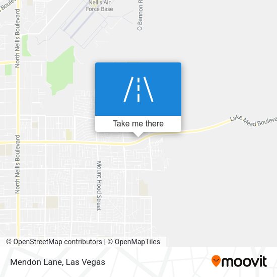 Mapa de Mendon Lane
