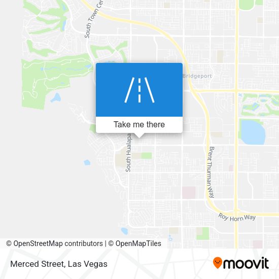 Mapa de Merced Street
