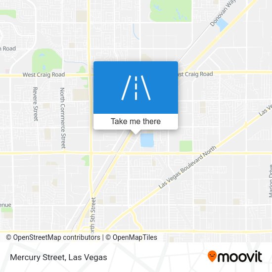 Mapa de Mercury Street
