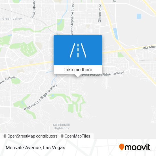 Mapa de Merivale Avenue
