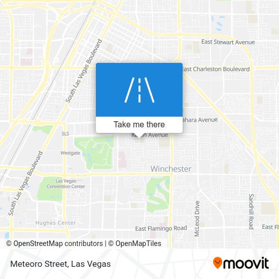 Mapa de Meteoro Street