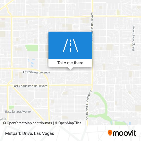 Mapa de Metpark Drive