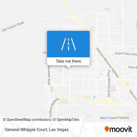 General Whipple Court map
