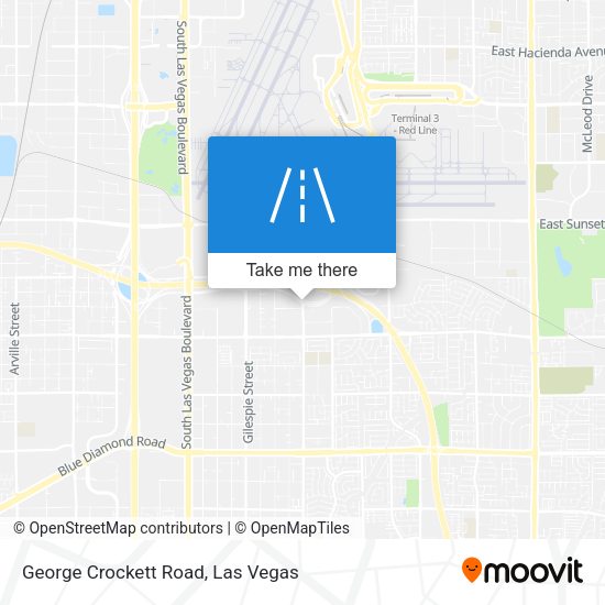 George Crockett Road map