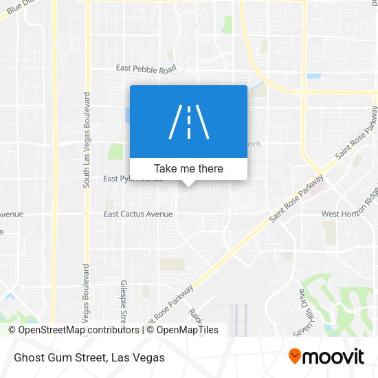Ghost Gum Street map