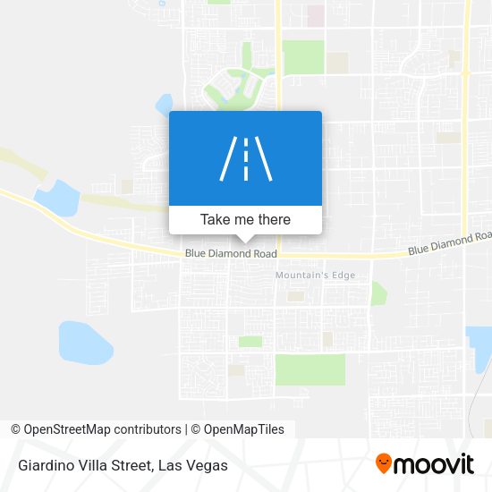 Mapa de Giardino Villa Street
