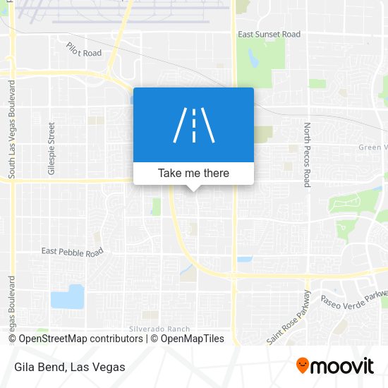 Mapa de Gila Bend
