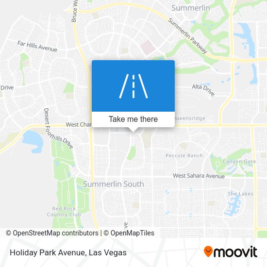 Mapa de Holiday Park Avenue