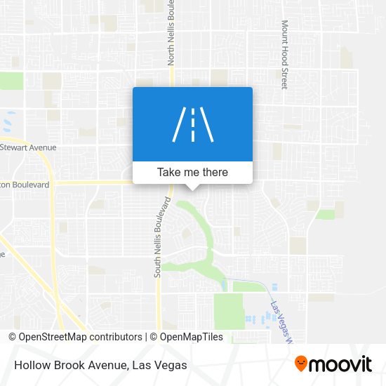 Hollow Brook Avenue map