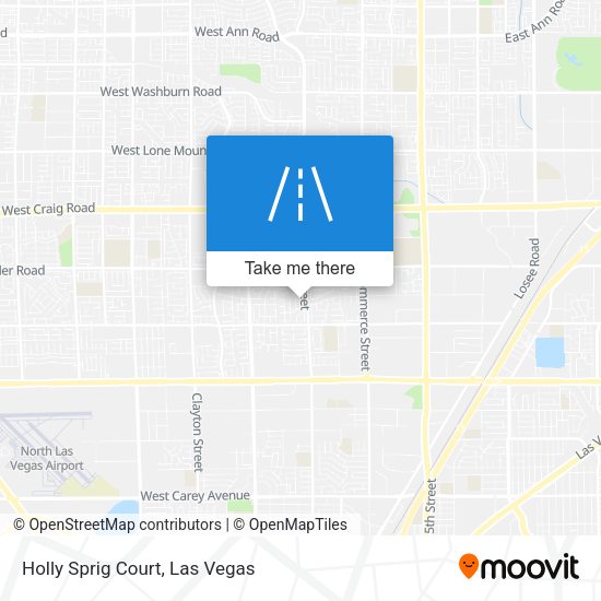 Mapa de Holly Sprig Court
