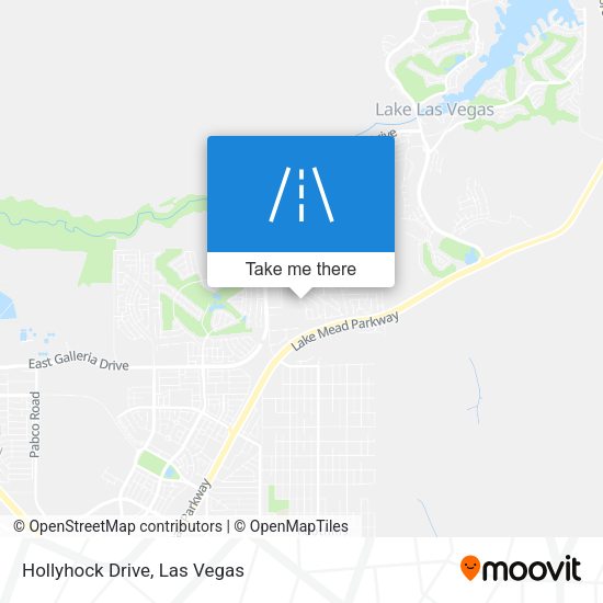 Hollyhock Drive map
