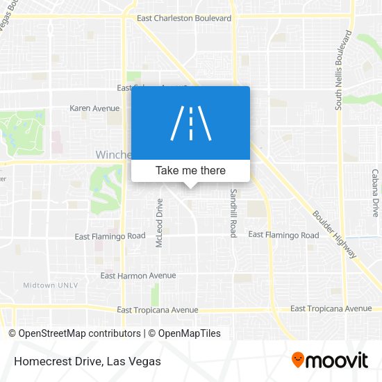 Homecrest Drive map