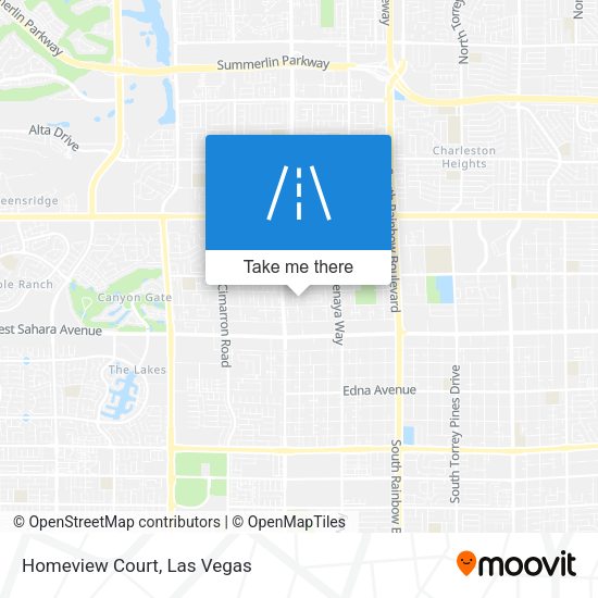 Homeview Court map