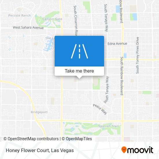 Honey Flower Court map