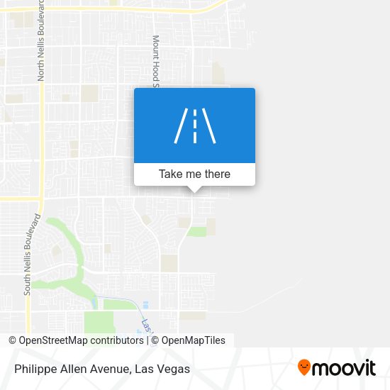 Philippe Allen Avenue map
