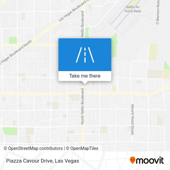 Piazza Cavour Drive map