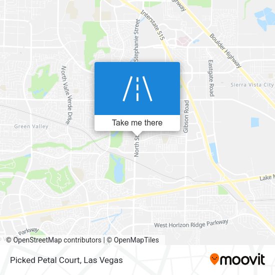 Mapa de Picked Petal Court