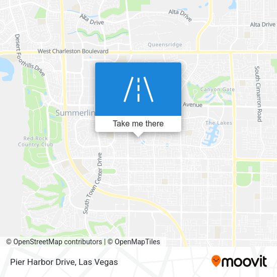 Pier Harbor Drive map