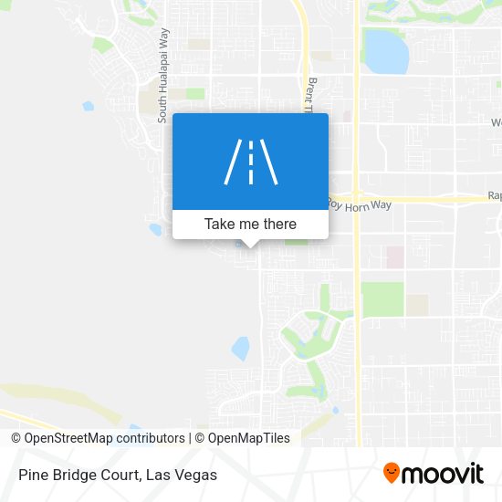 Mapa de Pine Bridge Court
