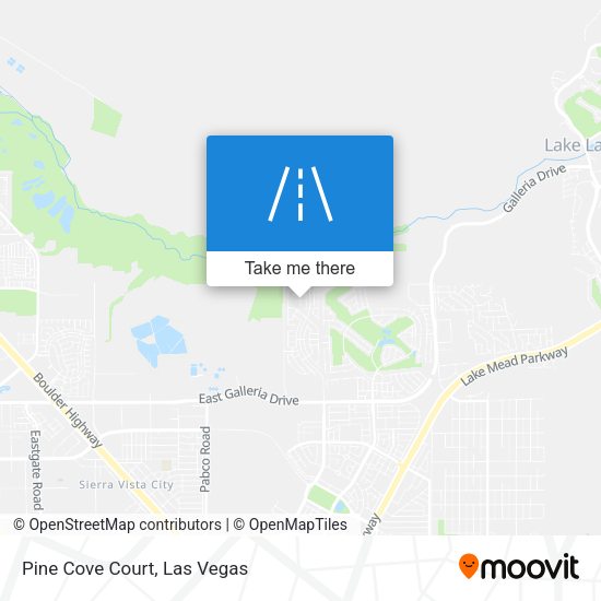 Pine Cove Court map