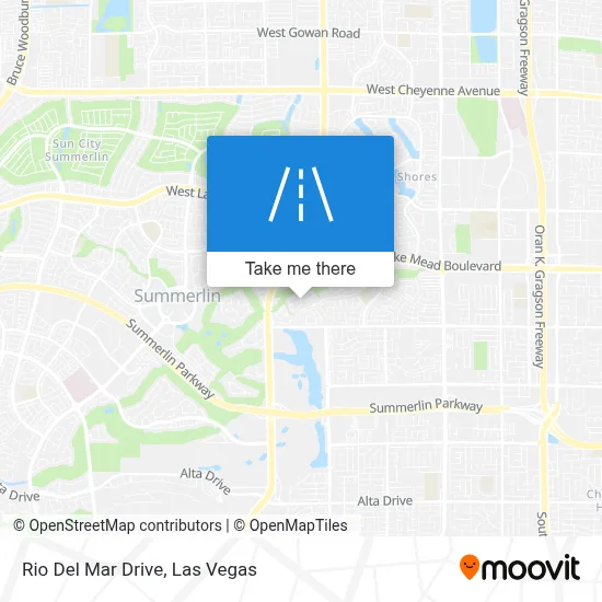 Rio Del Mar Drive map