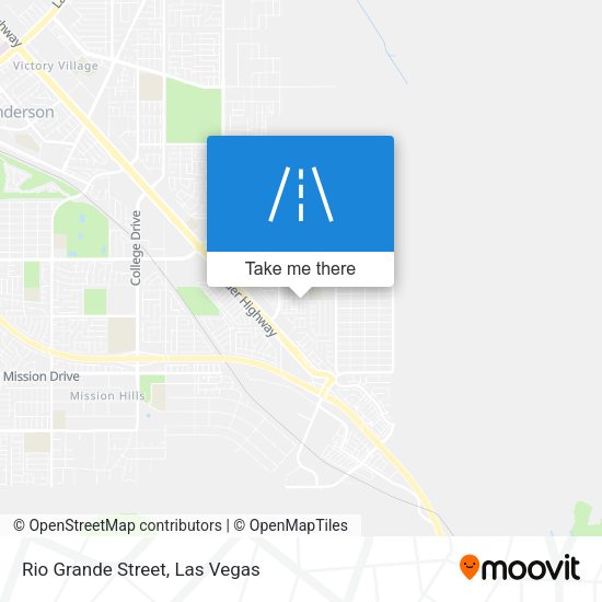 Rio Grande Street map