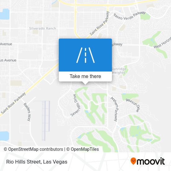 Mapa de Rio Hills Street