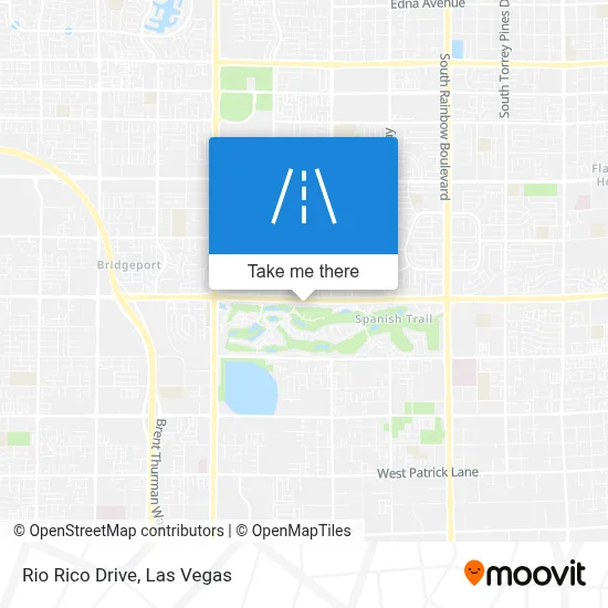 Rio Rico Drive map