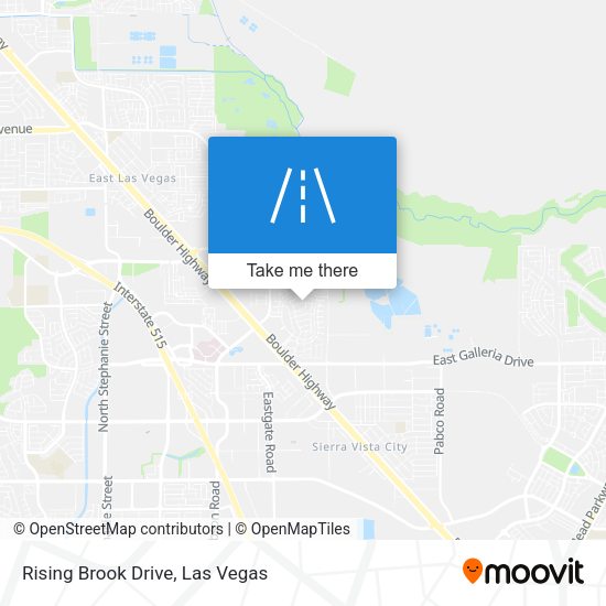 Rising Brook Drive map