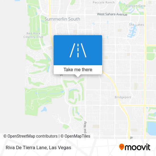 Riva De Tierra Lane map