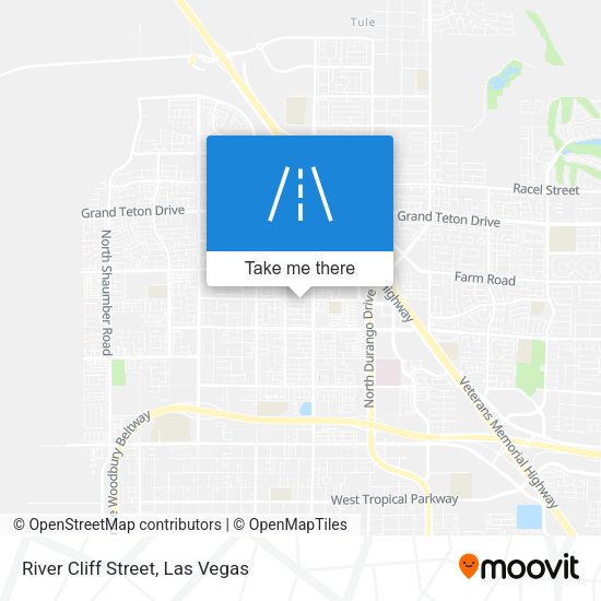 River Cliff Street map